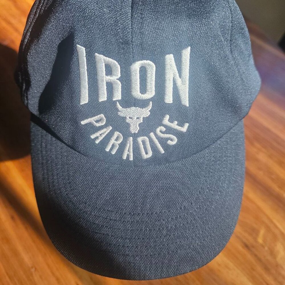 Under Armour Iron Paradise "The Rock" Black Hat - New